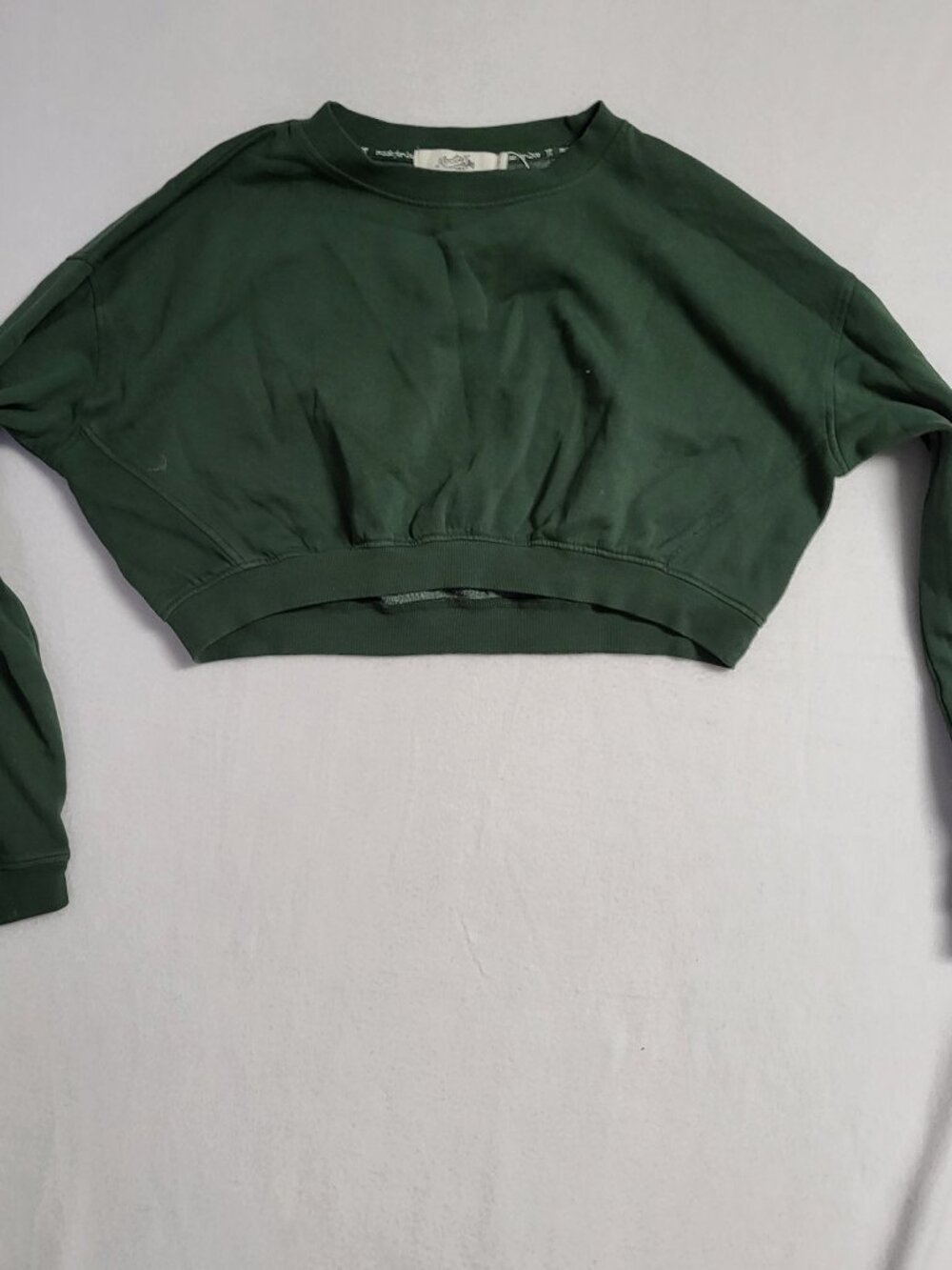 Nectar Clothing - Green Crop Top Size S - With Tag